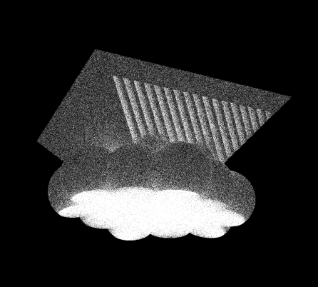 Black and white frequency comber study