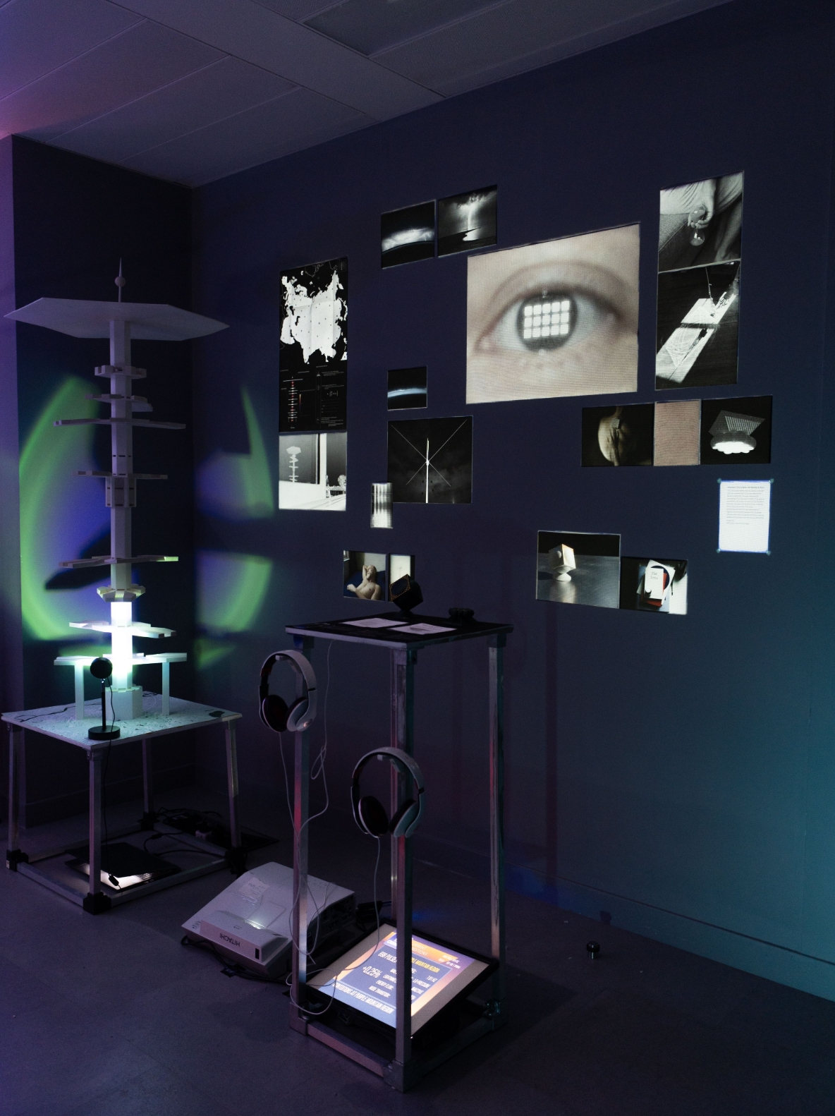 The Schumann Temporality installation view