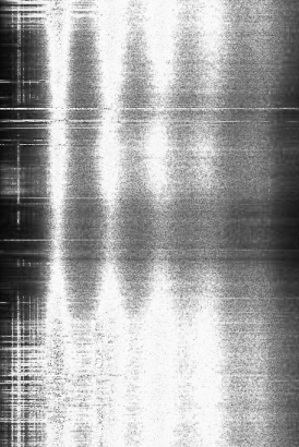 Vertical black and white resonance texture
