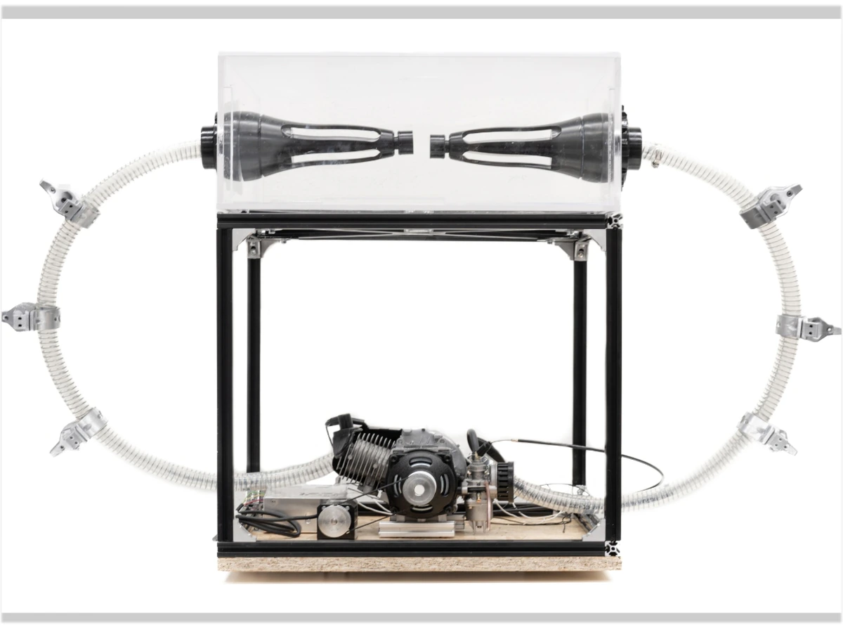 Alcohol-powered mechanical engine