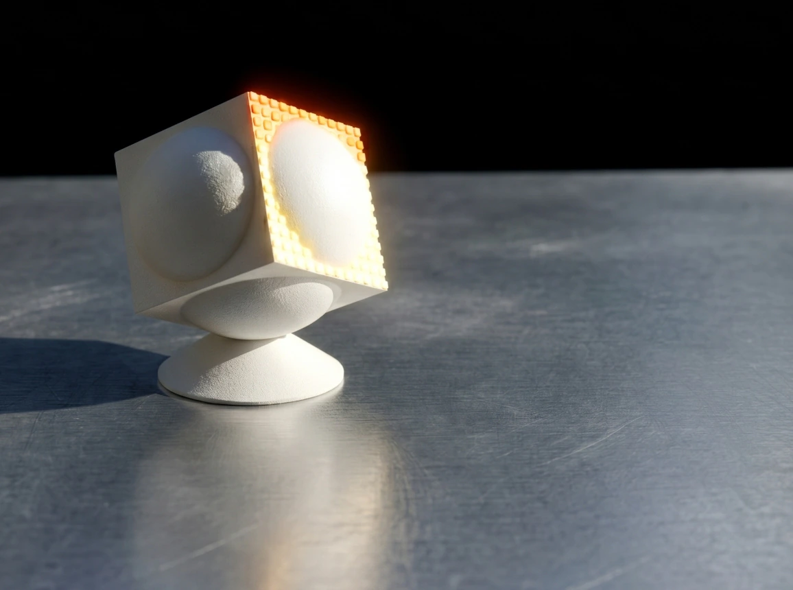 Illuminated pulse clock object